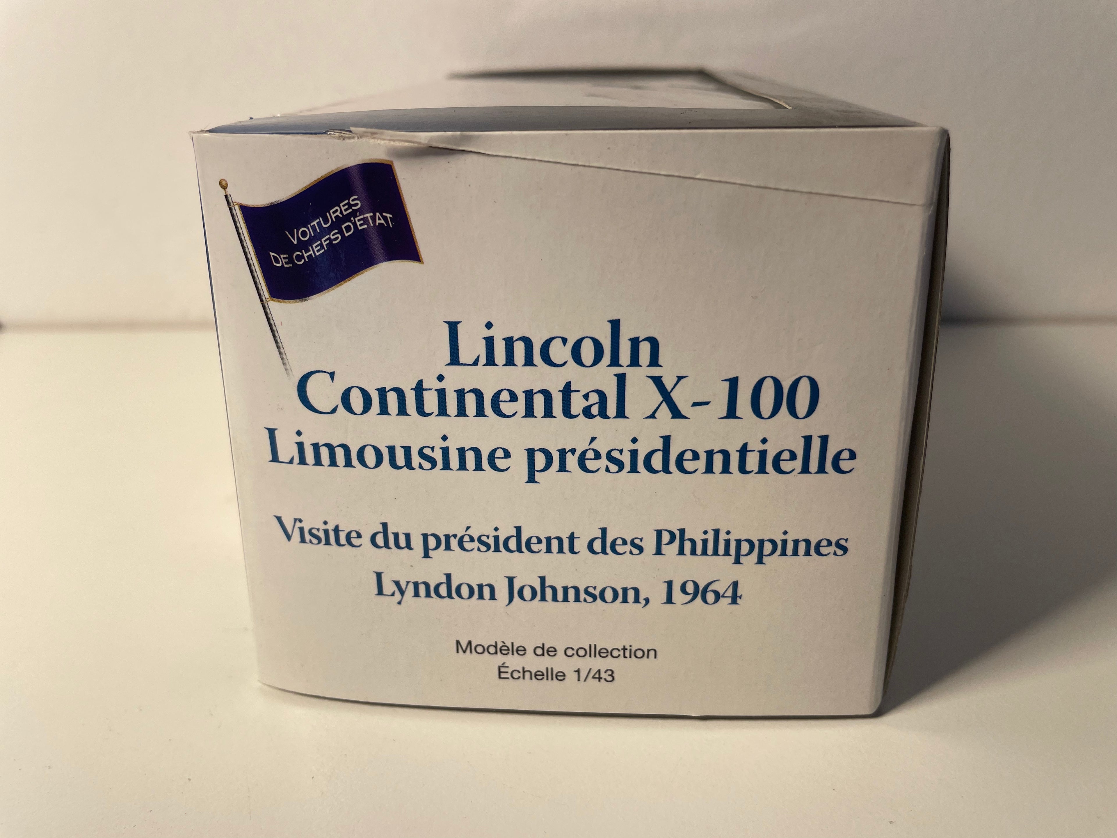 Lincoln Continental X-100 negro (Colección de coches de Jefe de Estado)