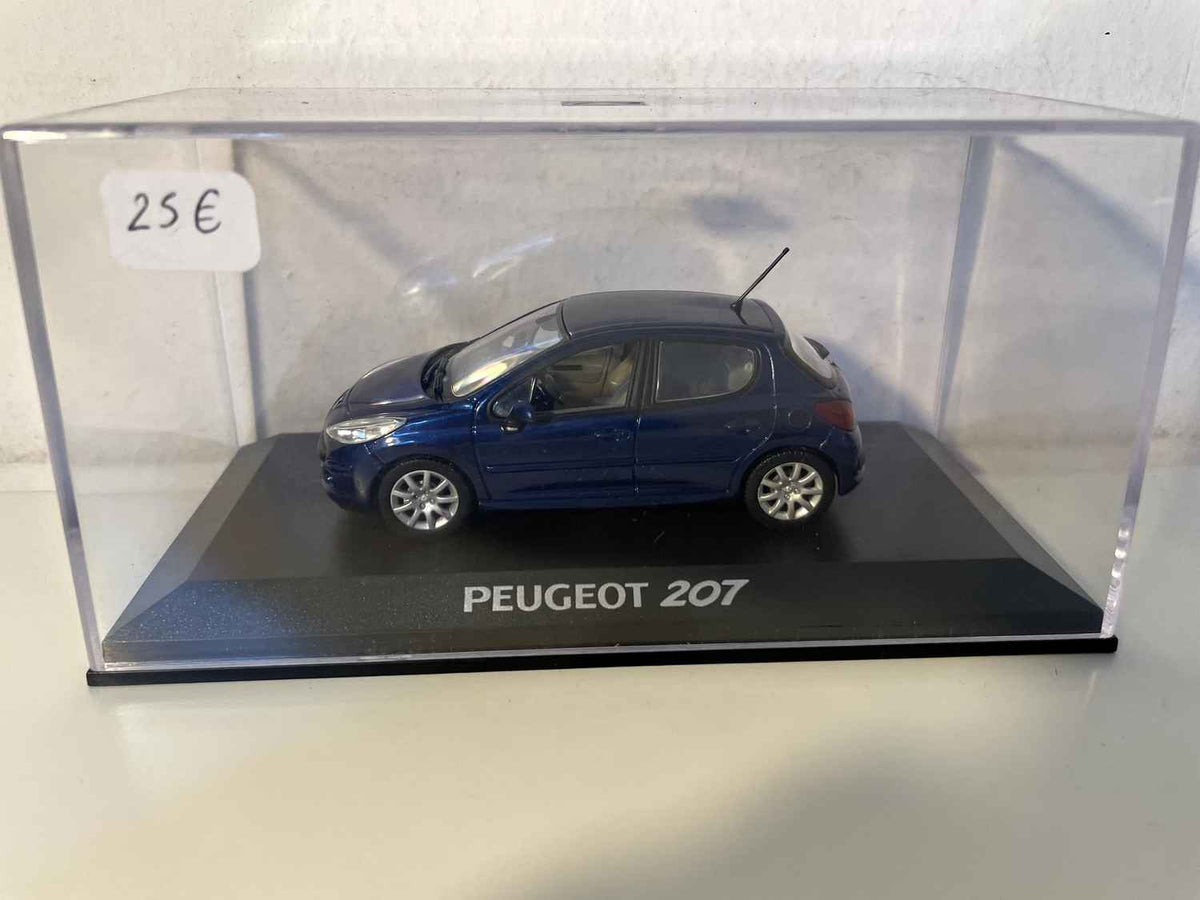 Peugeot 207 bleue (Norev)