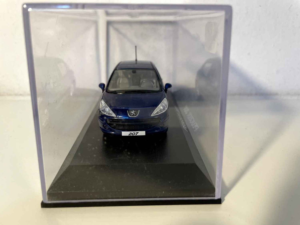 Peugeot 207 bleue (Norev)
