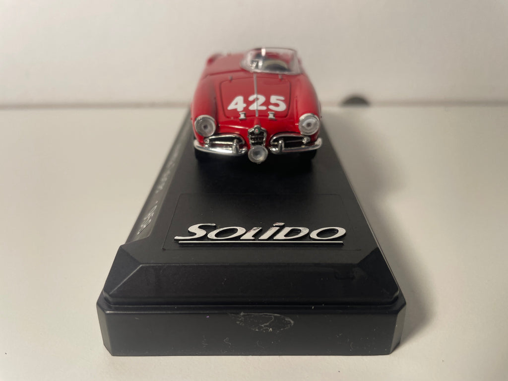 Alfa Romeo Giulietta Spider Vermelha Número 425 de 1958 - Referência Solido 4577