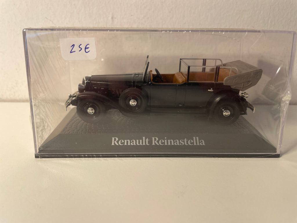 Renault Réinastella noire (collection voitures de chefs d'état) - Visite royale d'Albert Lebrun de 1938