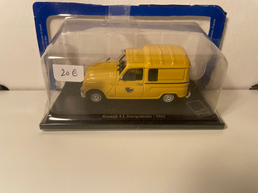 Renault 4L Yellow Van von 1962 La Poste - PTT