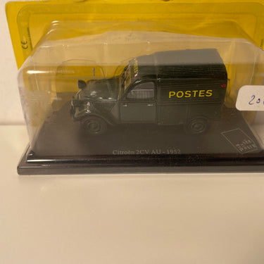 Furgone Citroën 2 CV AZU verde scuro del 1962 La Poste - PTT