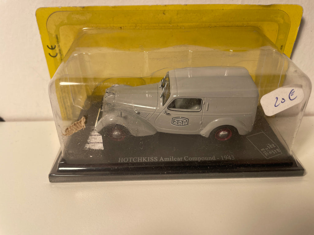 Hotchkiss Amilcar Compound grise de 1943 - La Poste - PTT - Téléphone