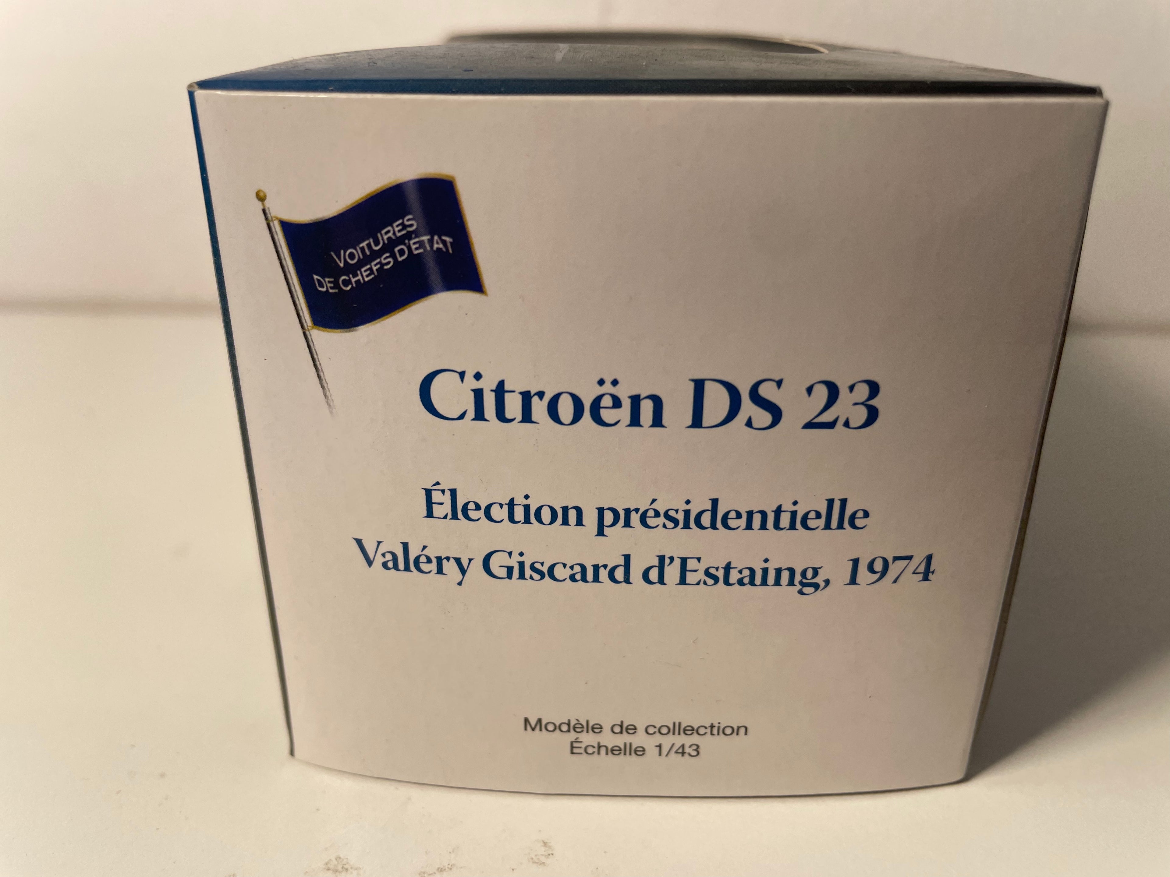 Citroën DS 23 Schwarz (Sammlung Staatsoberhäupter) - Präsidentschaftswahl Valéry Giscard d'Estaing 1974