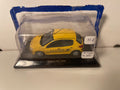 Peugeot 206 jaune de 1998 - la Poste - PTT (IL MANQUE UN RETRO)