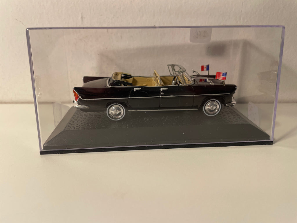Simca Chambord V-8 AB-P Présidentielle Black (Presidential CARS Collection) - Kennedy's visit to Charles De Gaulle in 1961