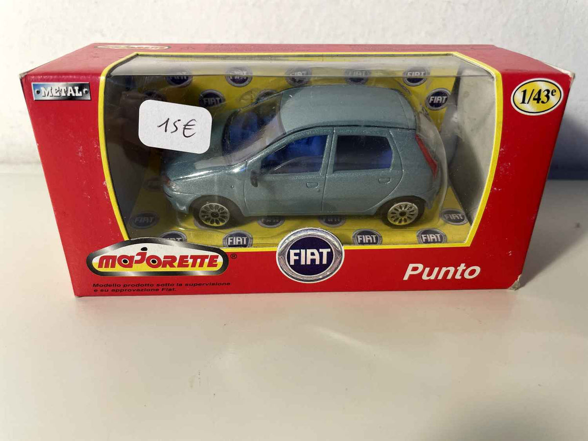 Fiat Punto bleue - Majorette
