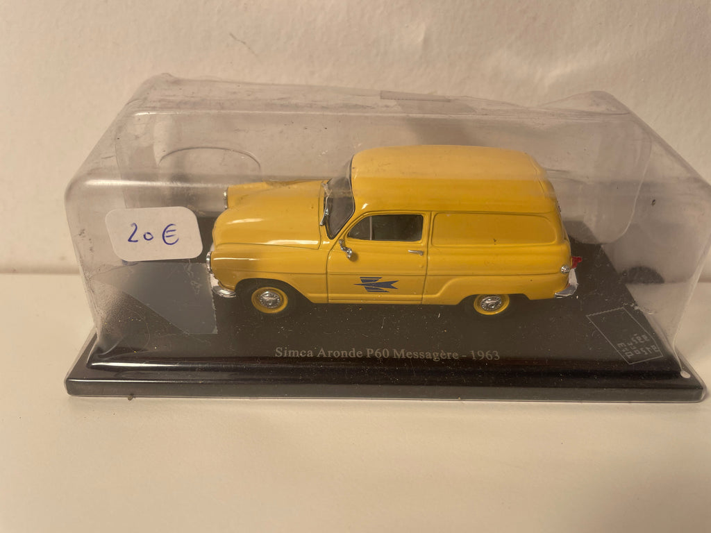Simca Aronde P60 Mensageiro Amarelo de 1963 - La Poste - PTT