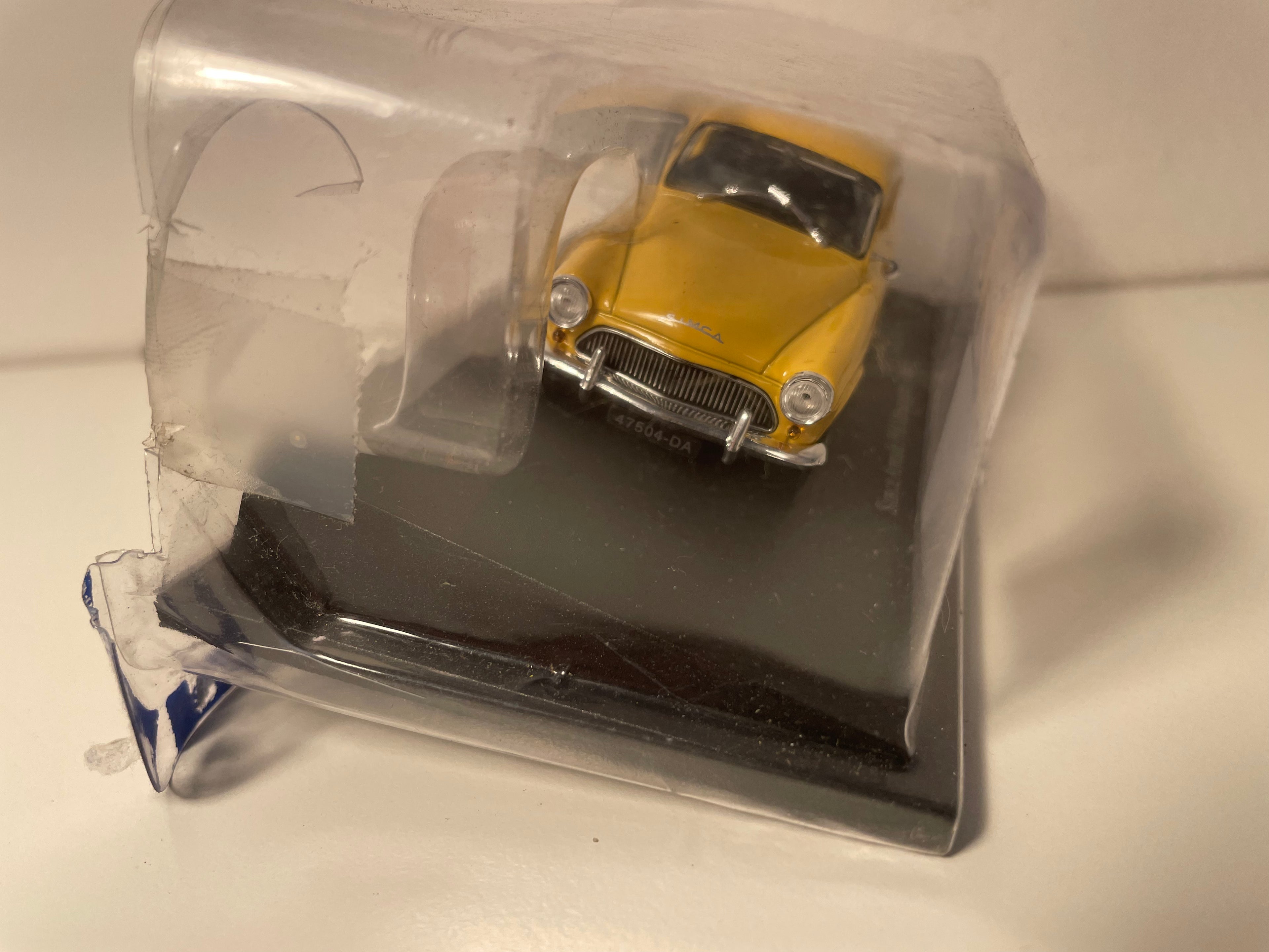 Simca Aronde P60 Mensageiro Amarelo de 1963 - La Poste - PTT