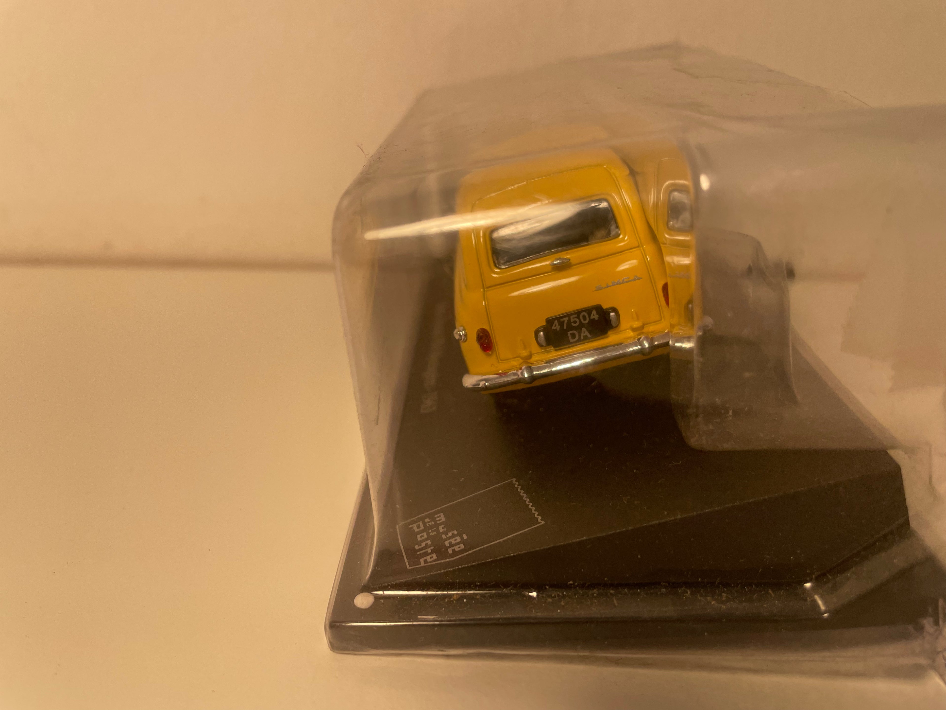 Simca Aronde P60 Mensageiro Amarelo de 1963 - La Poste - PTT