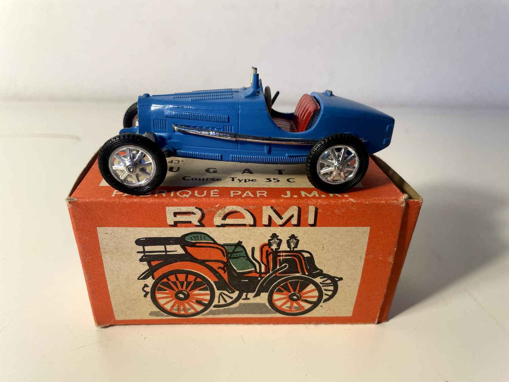 Bugatti bleue course type 35 C - Kolekcja RAMI wyprodukowana przez JMK