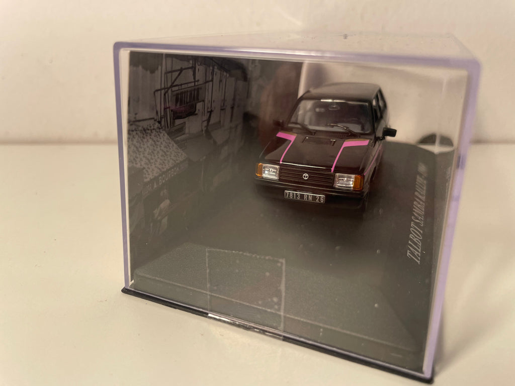 Talbot Samba rallye noire et rose de 1984