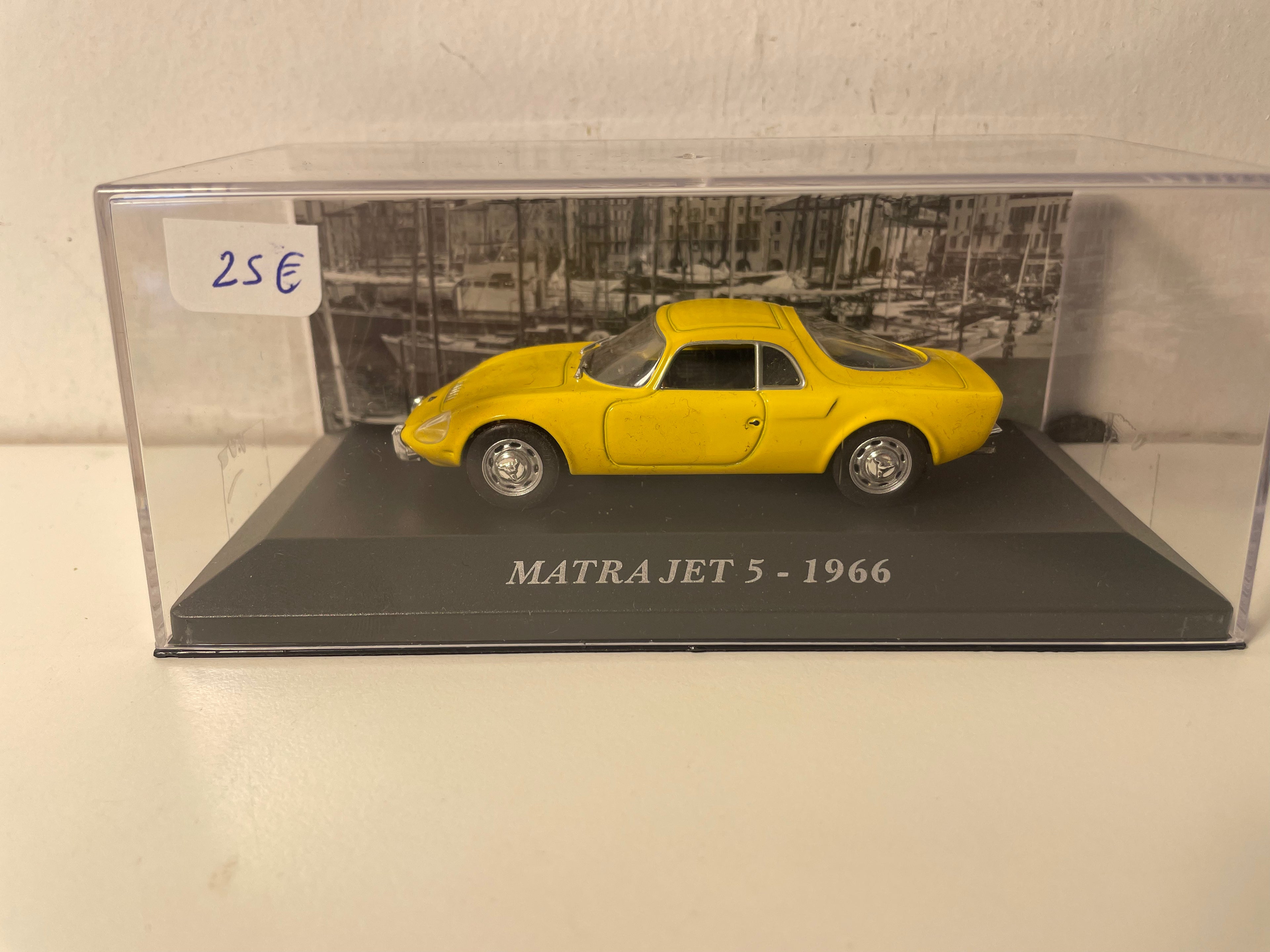 Matra Jet 5 gialla del 1966