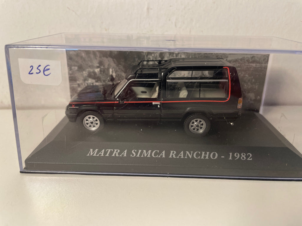 MATRA Rancho schwaarz vun 1982