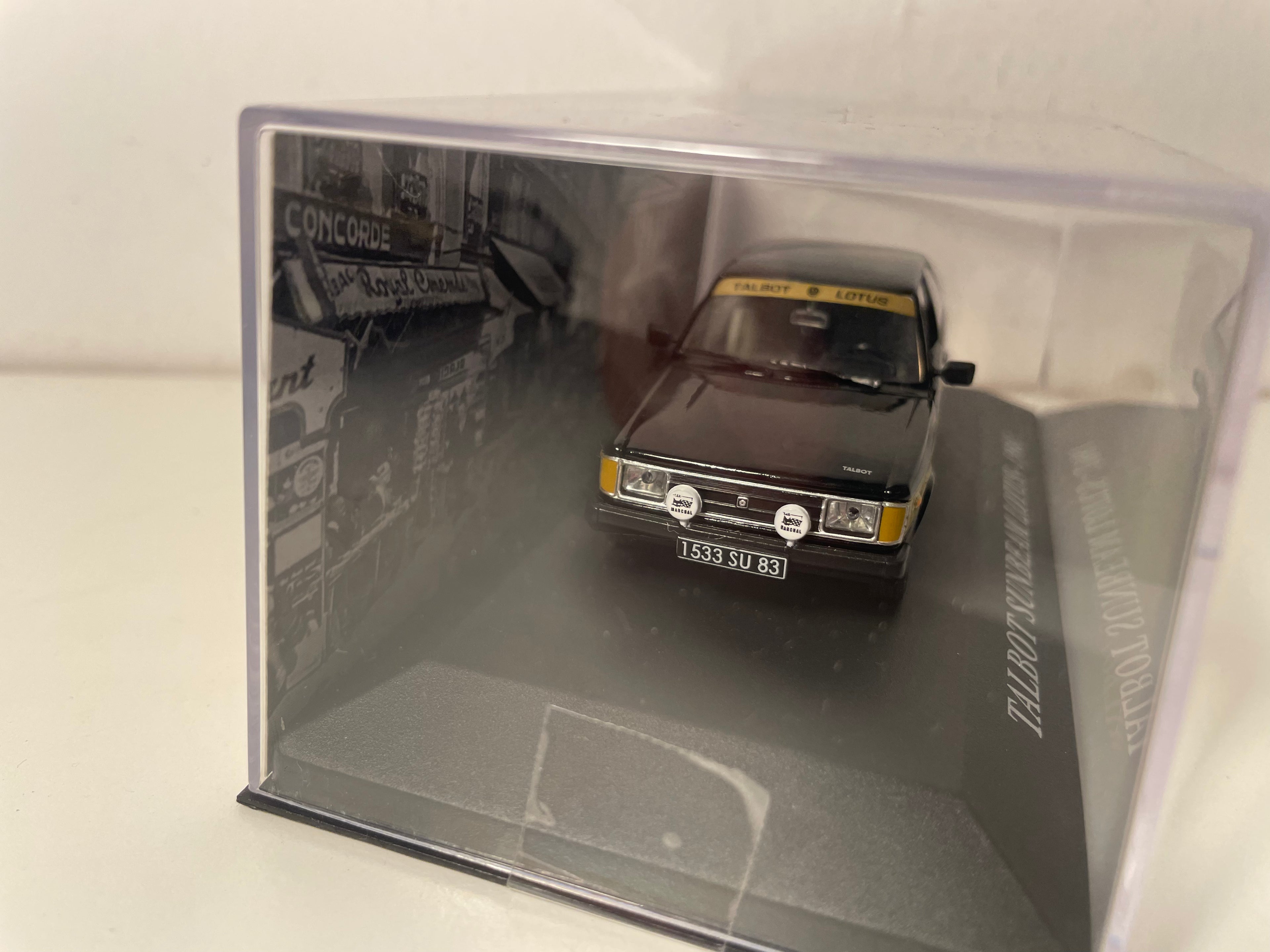 1981 Talbot Sunbeam Lotus a schwaarz a goldgiel