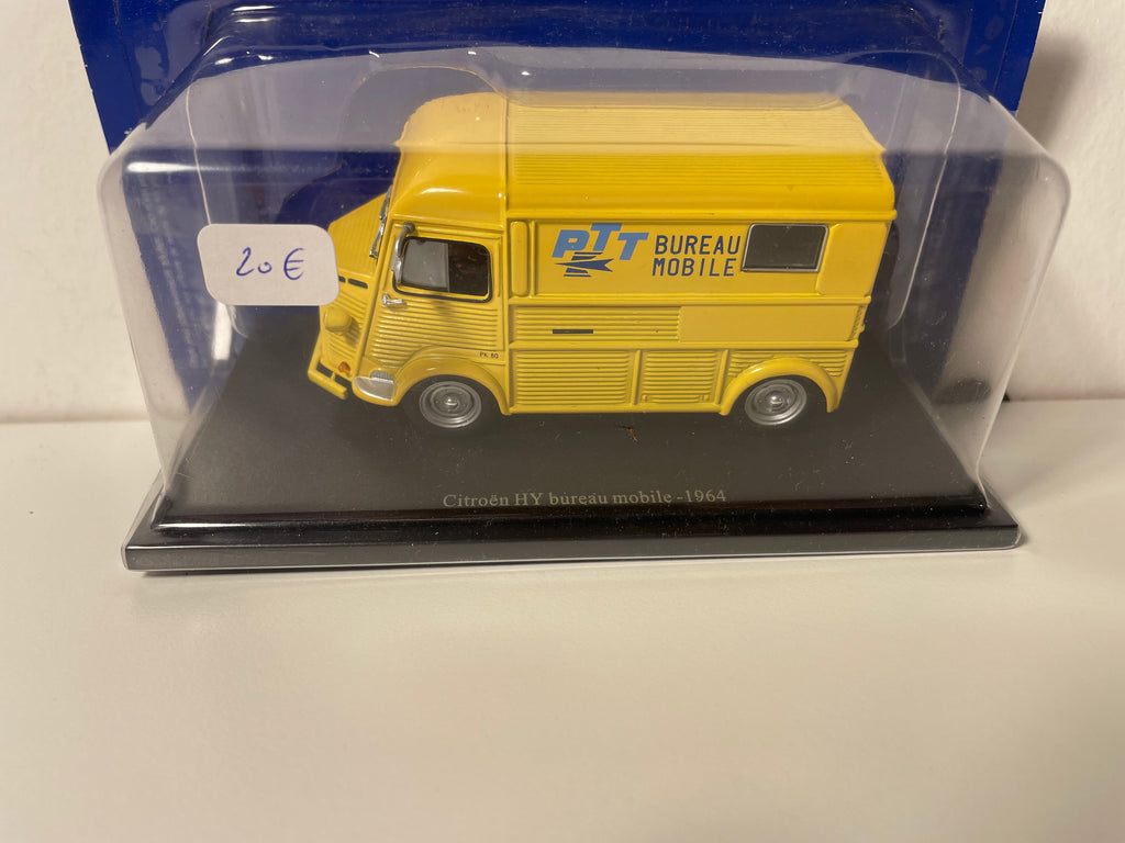 Citroën HY amarelo escritório móvel de 1964 - La Poste - PTT