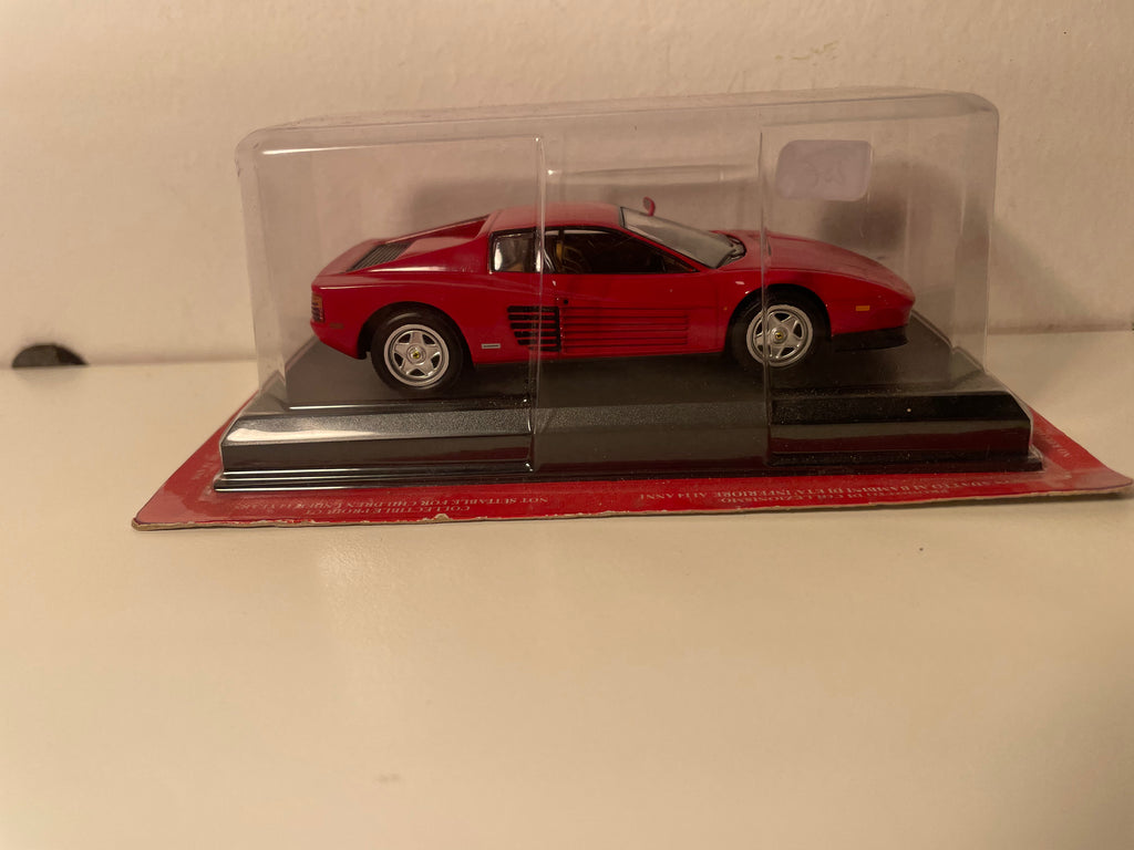Ferrari Testarossa rouge (blister)