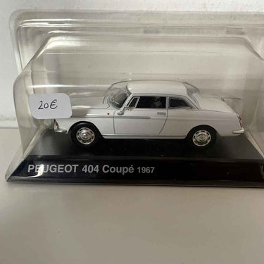 Peugeot 404 coupé blanco de 1967
