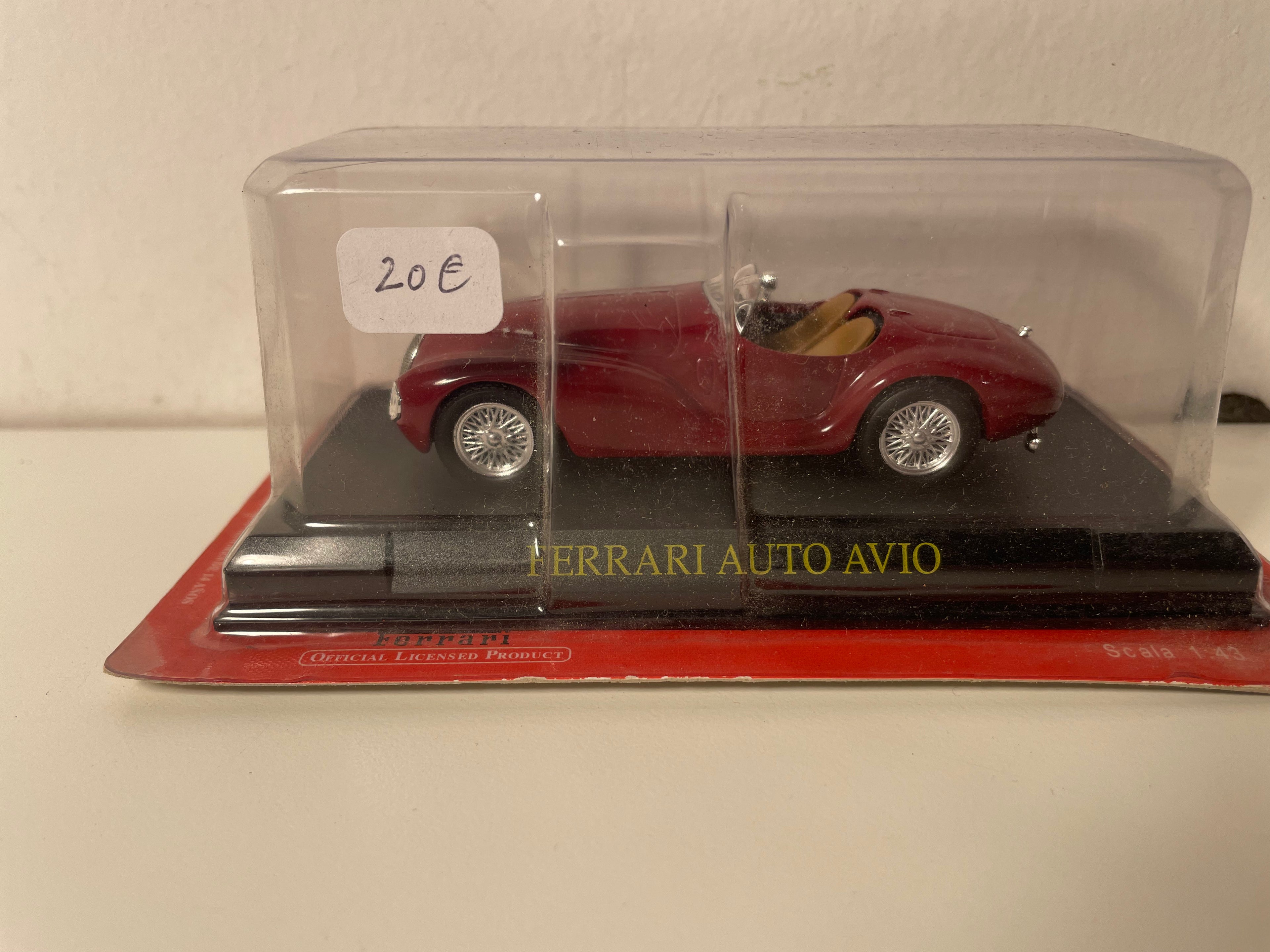 Ferrari Auto Avio roug (blister)