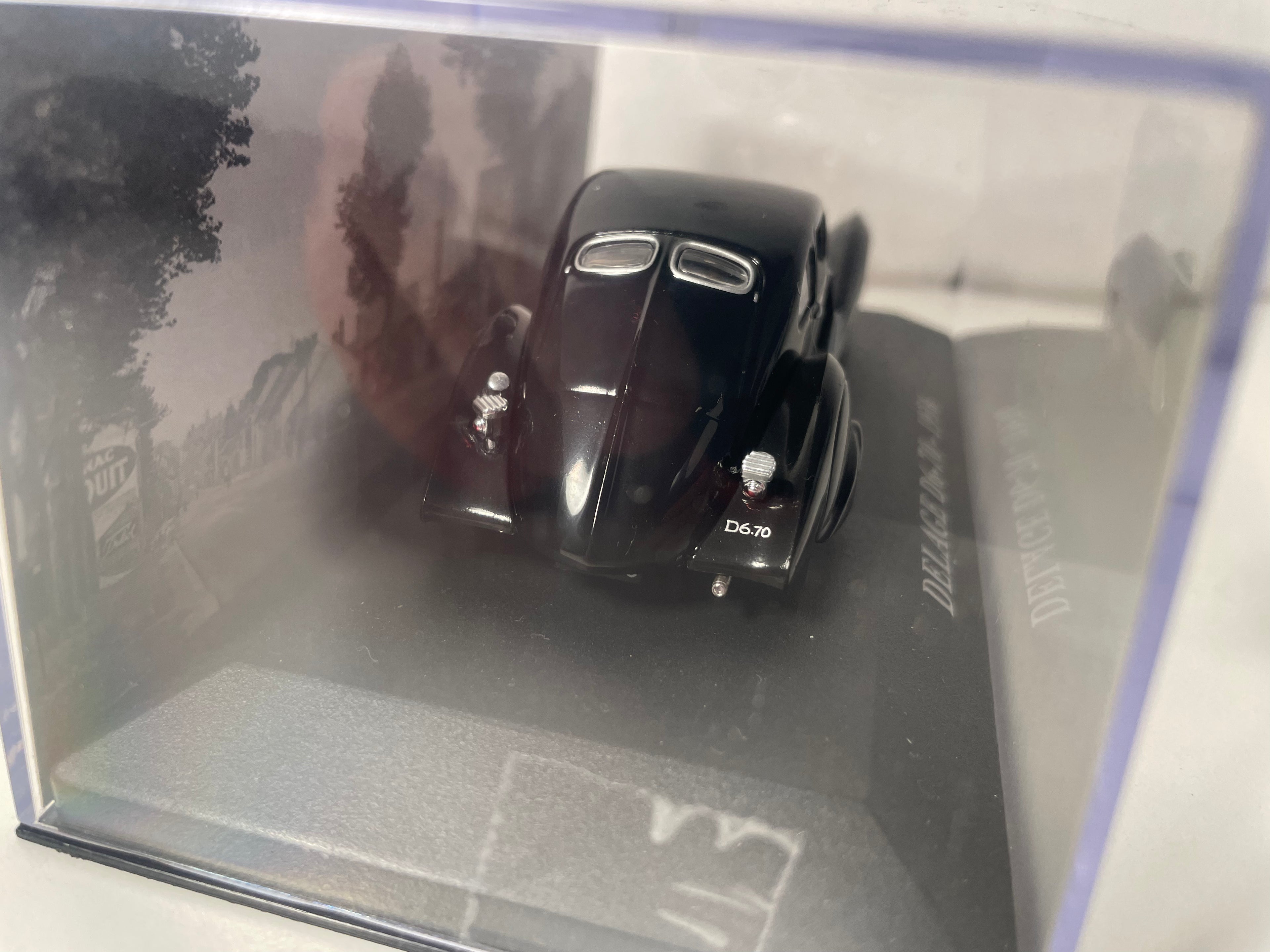 Delage D6-70 schwaarz vun 1936
