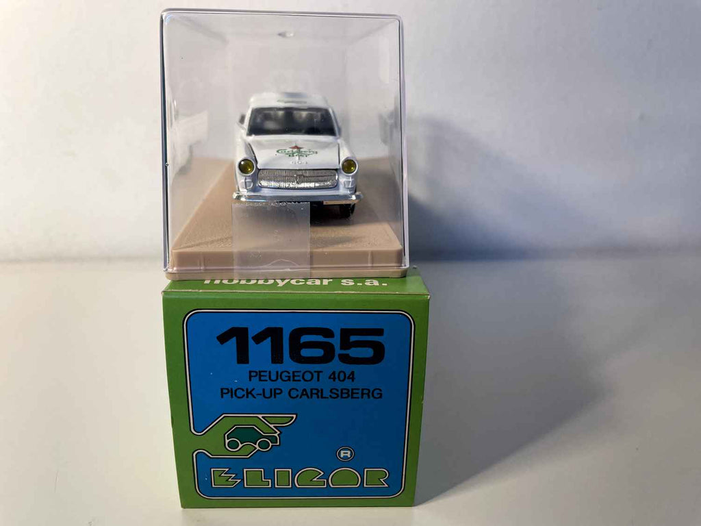 Peugeot 404 pick-uo birre bianche CARLSBERG (Eligor)