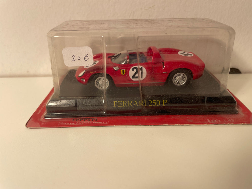 Ferrari 250 P rouge numéro 21 (blister)