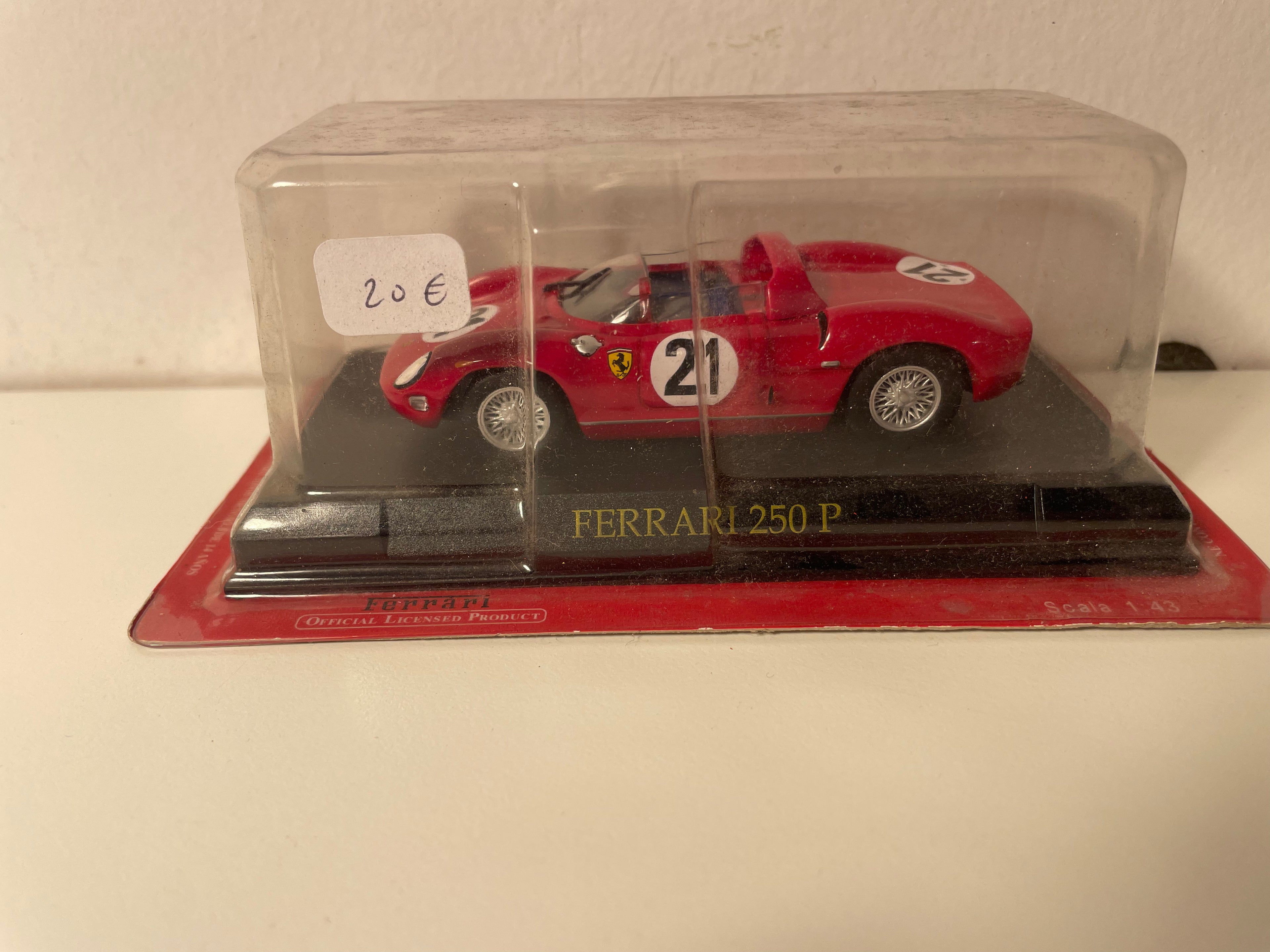 Ferrari 250 P Vermelho Número 21 (Blister)