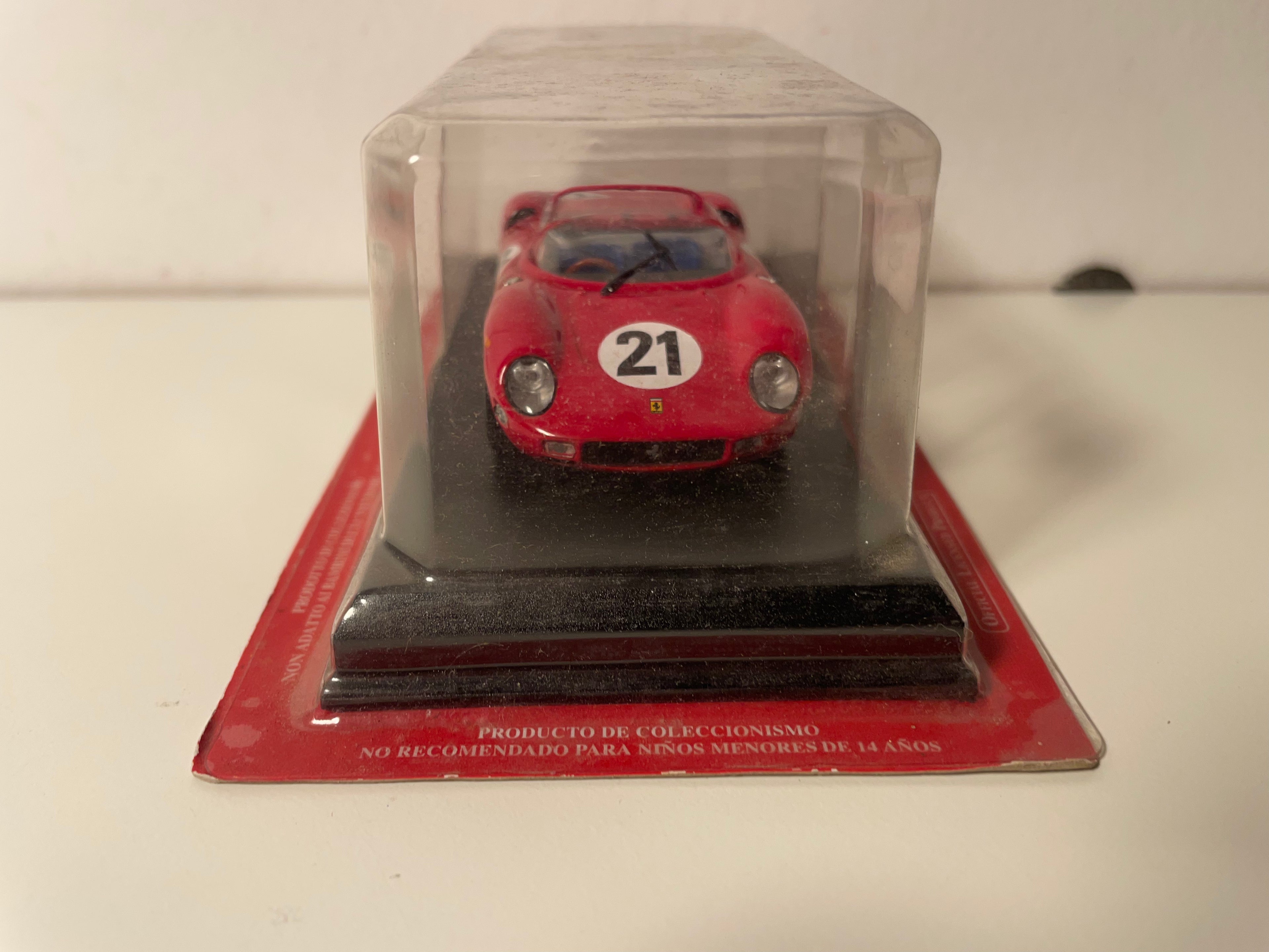 Ferrari 250 P Vermelho Número 21 (Blister)