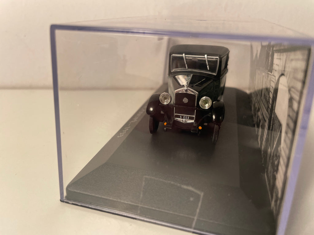 Mathis PYC coupé verte de 1933