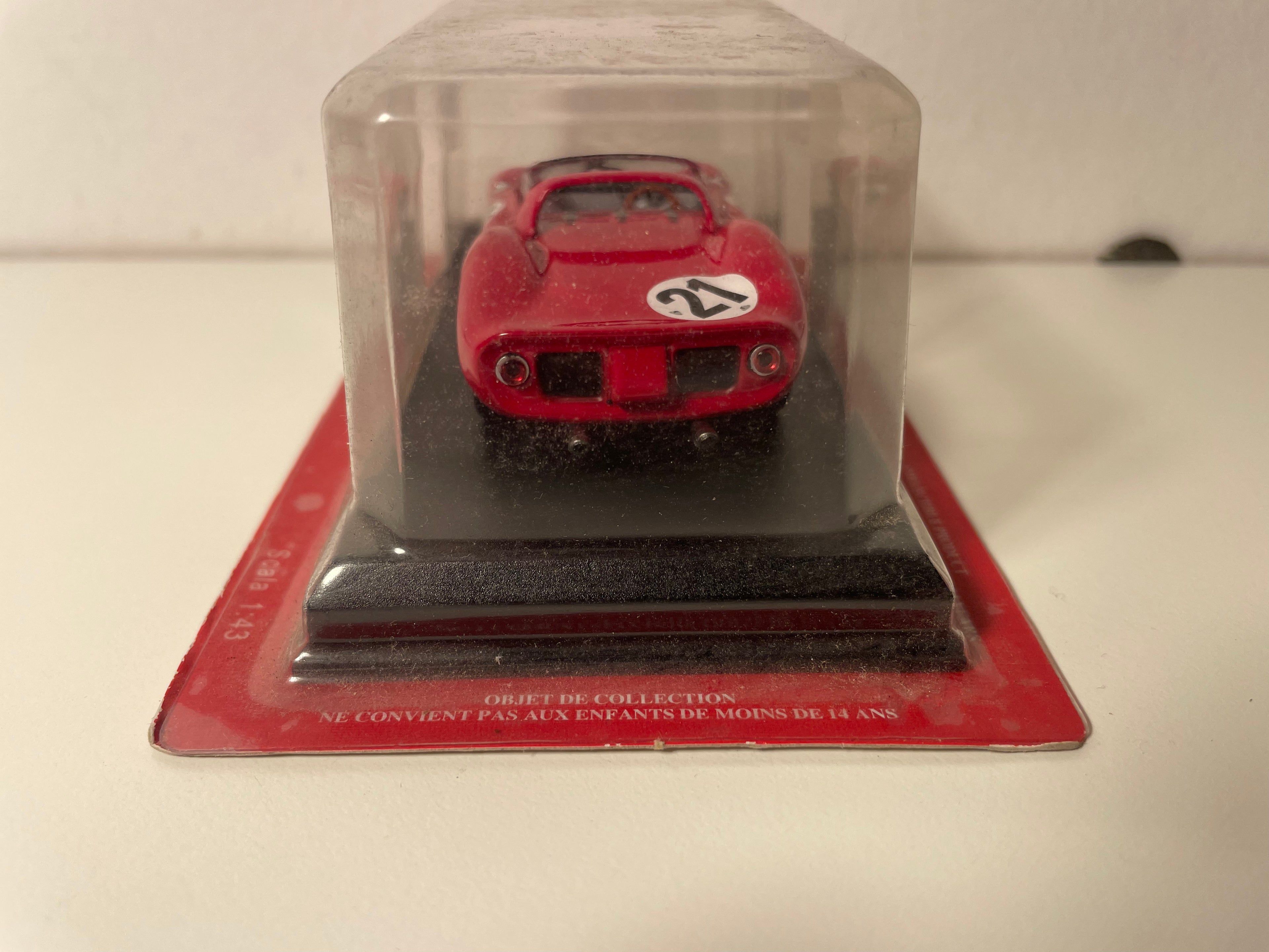 Ferrari 250 P Vermelho Número 21 (Blister)