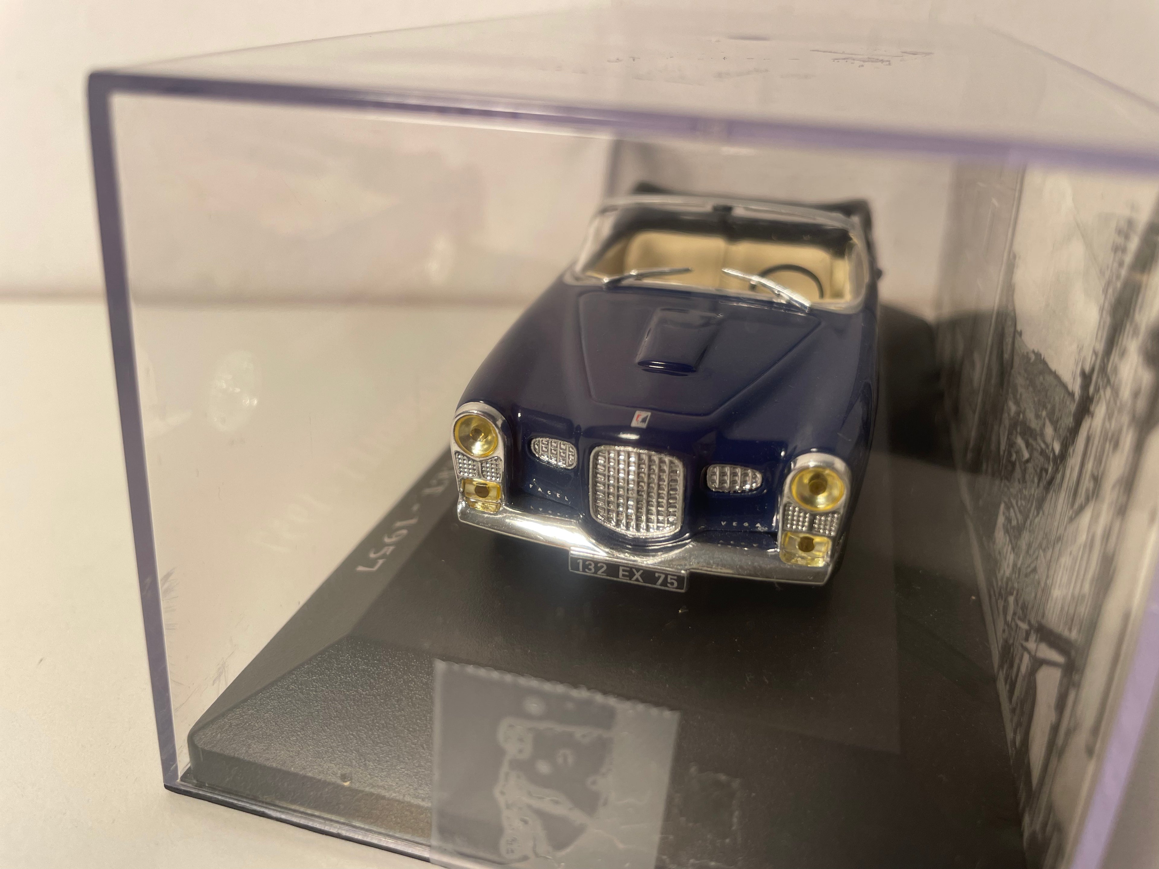 Facel Véga FVS Cabriolet Blau von 1957