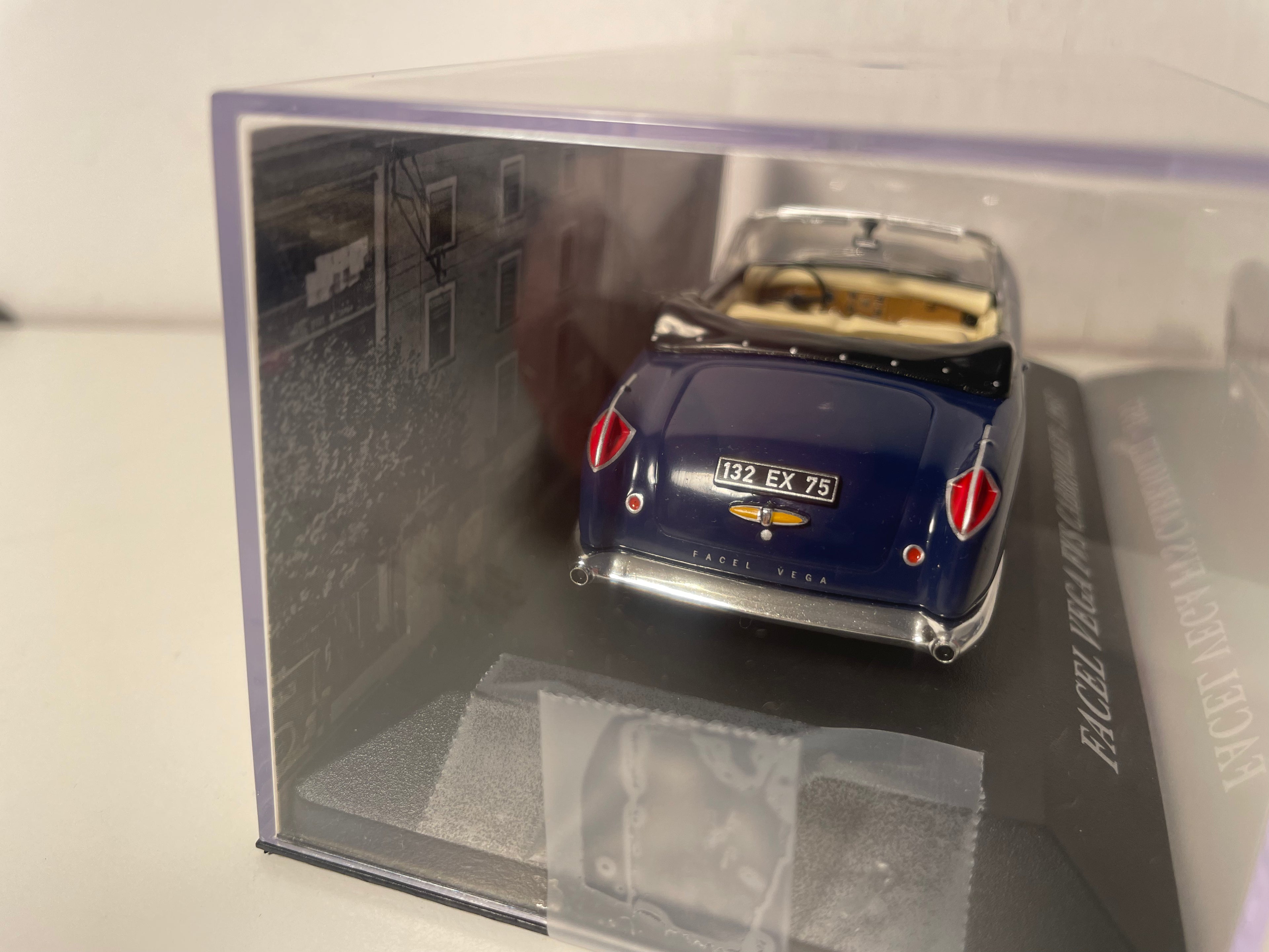 Facel Véga FVS Cabriolet Blau von 1957
