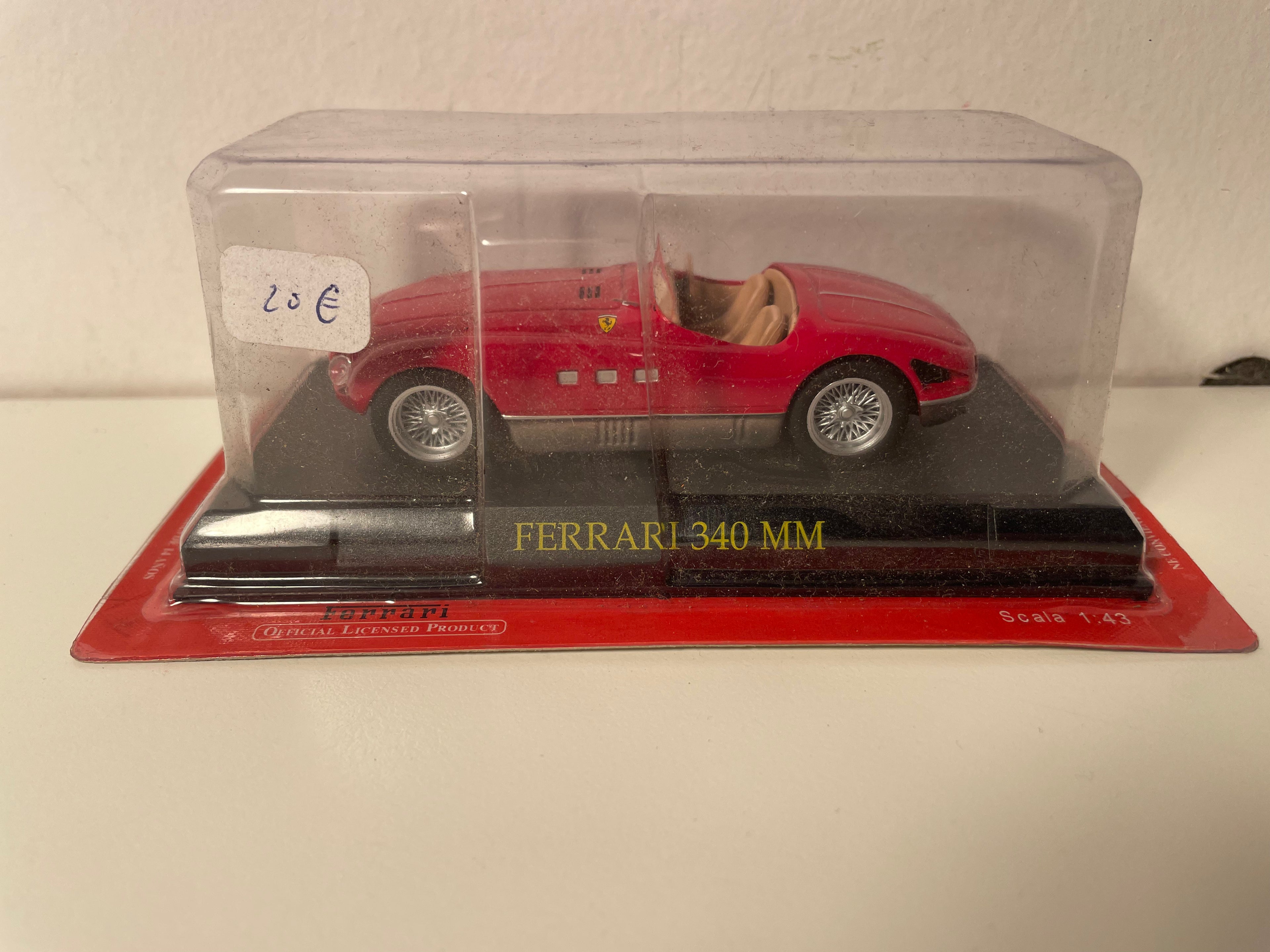 Ferrari 340 MM rouge (blister)