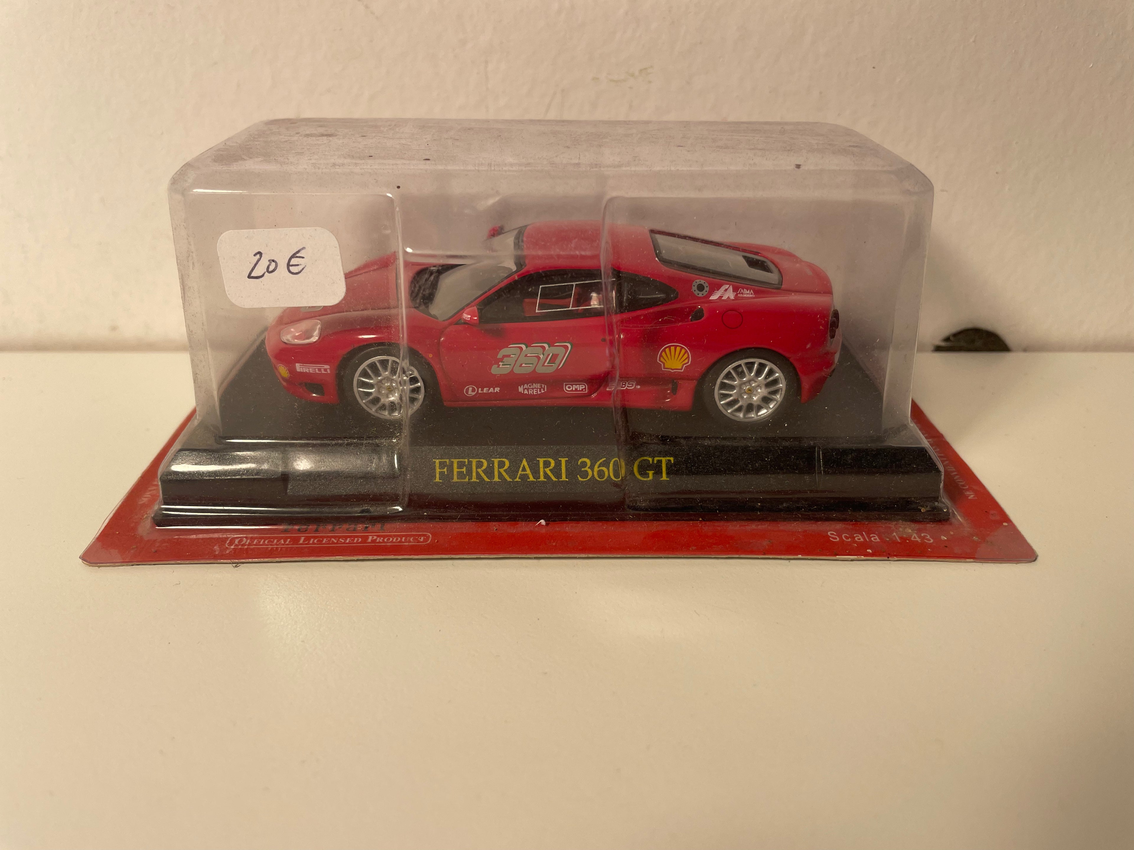 Ferrari 360 GT rouge (blister)