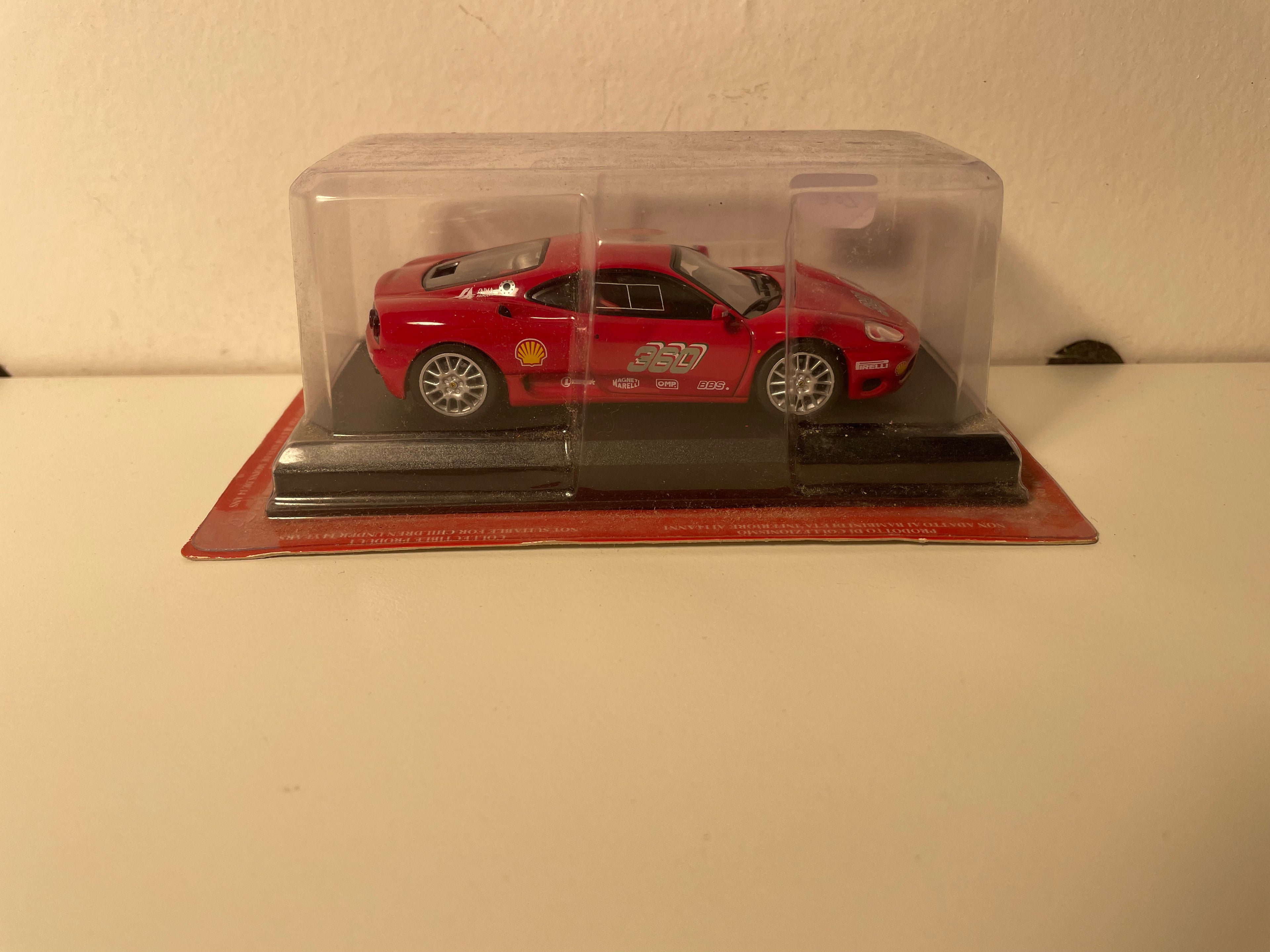 Ferrari 360 GT rouge (blister)