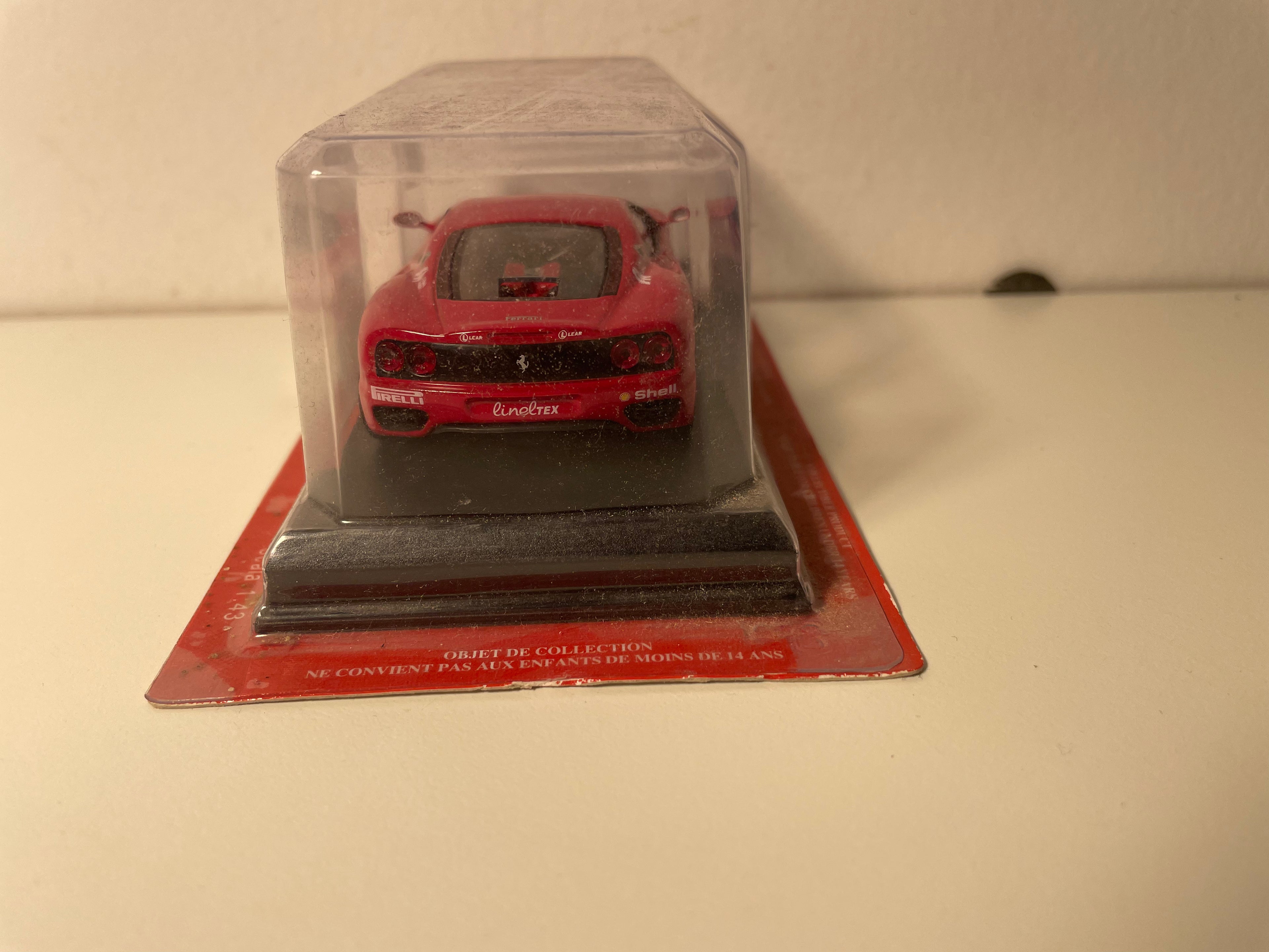 Ferrari 360 GT rouge (blister)