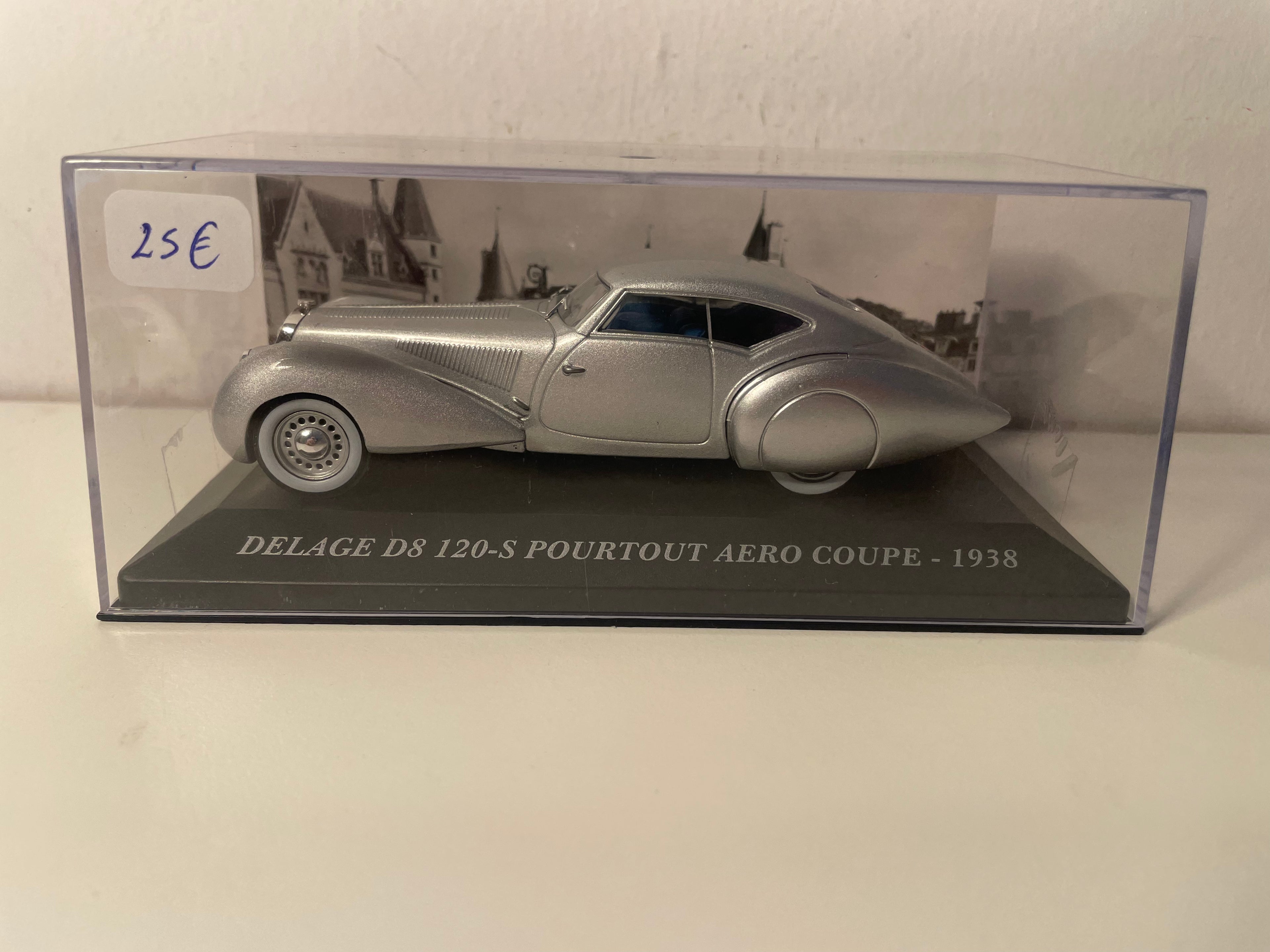 Delage D8 120-S 1938 Grey Aero Coupe