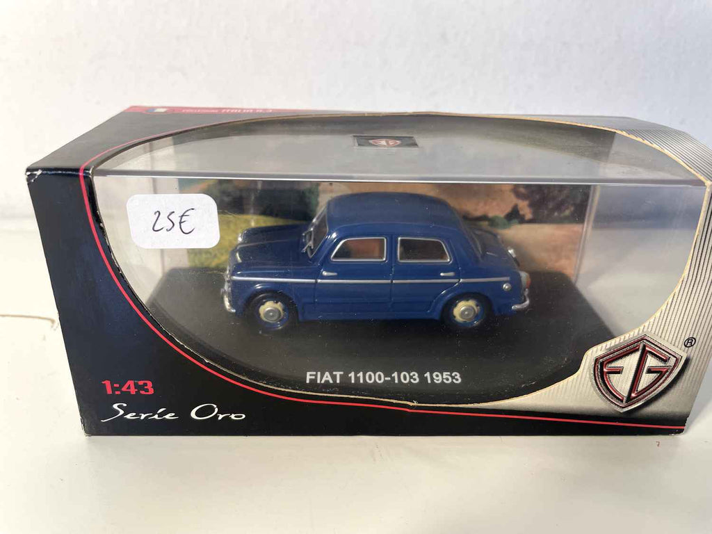 Fiat 1100-103 bleue de 1953 - série ORO