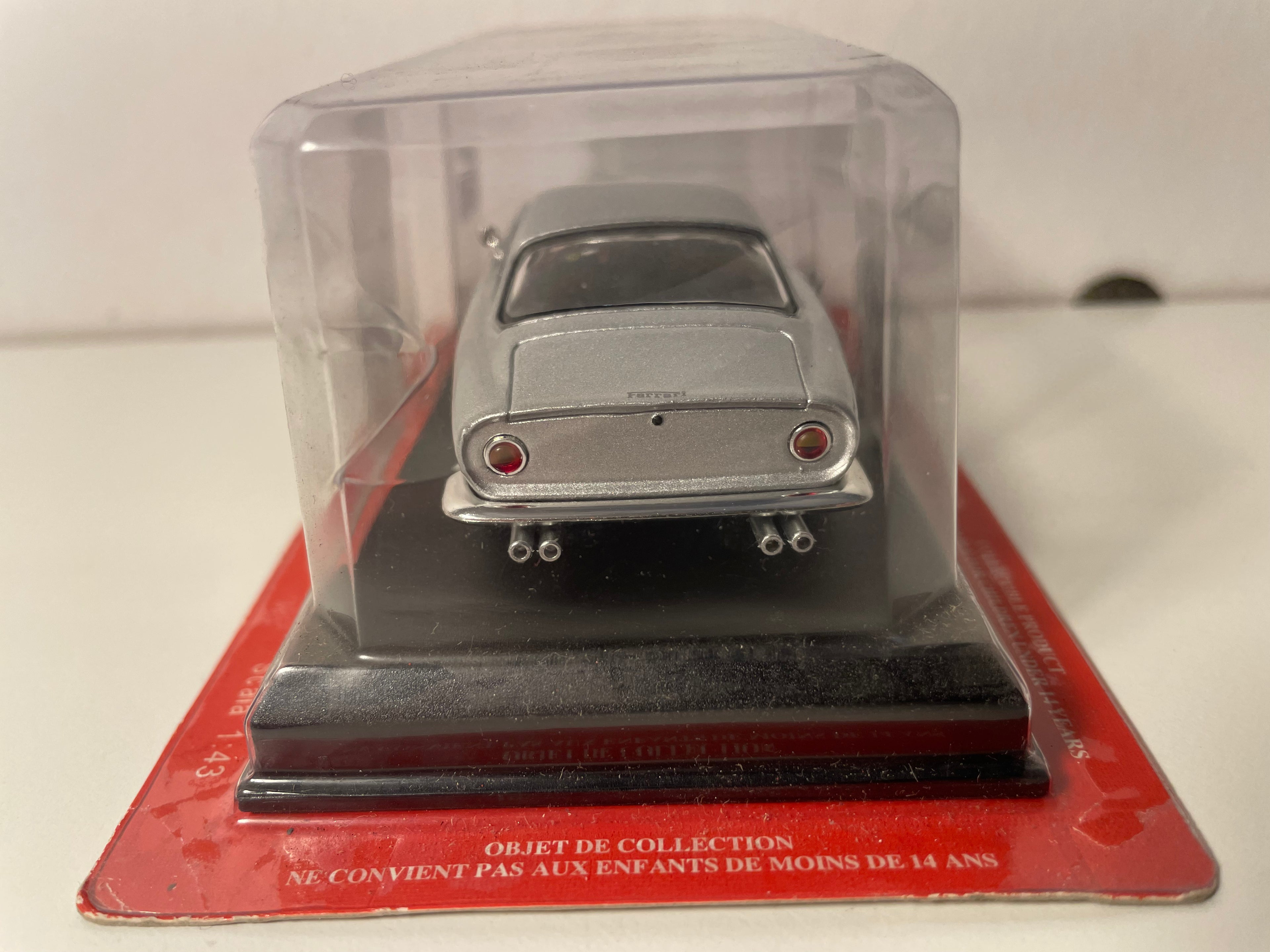 Ferrari 250 GT Berlinetta Lusso Grijs (Blister)