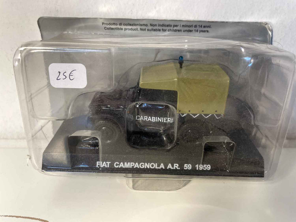 Fiat Campagnola A.R. 59 de 1959 - Carabinieri (policía italiana)