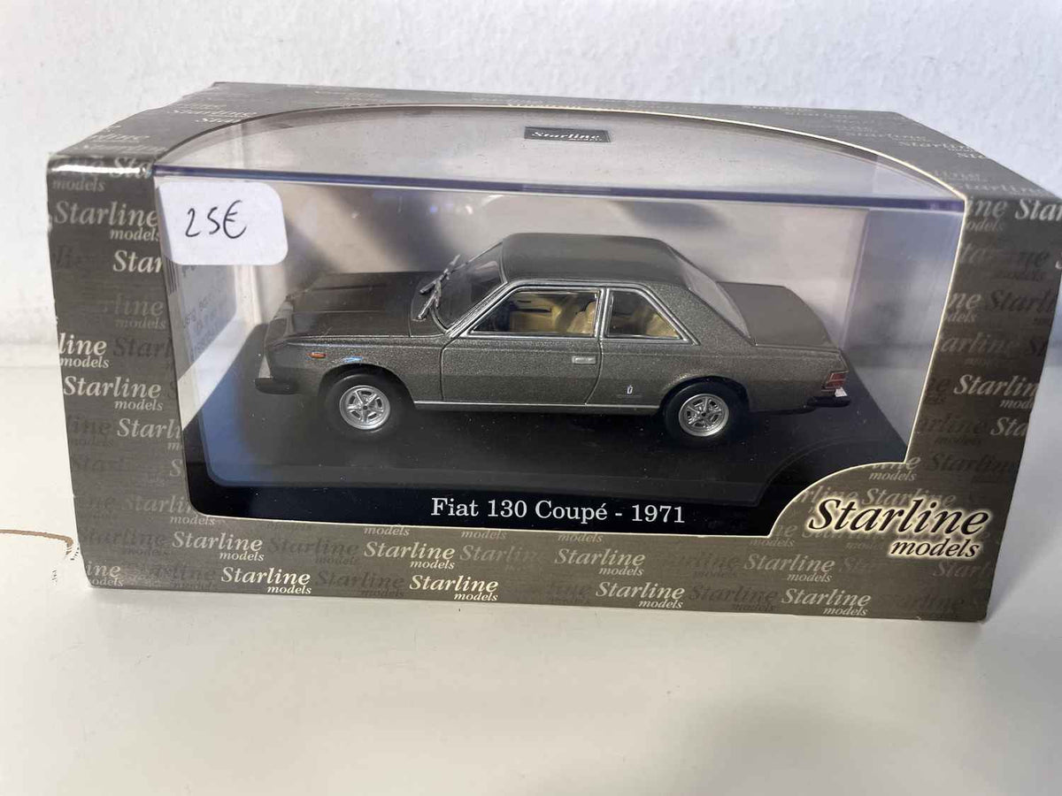 1971 Grey Fiat 130 Coupe - Starlines Models Collection
