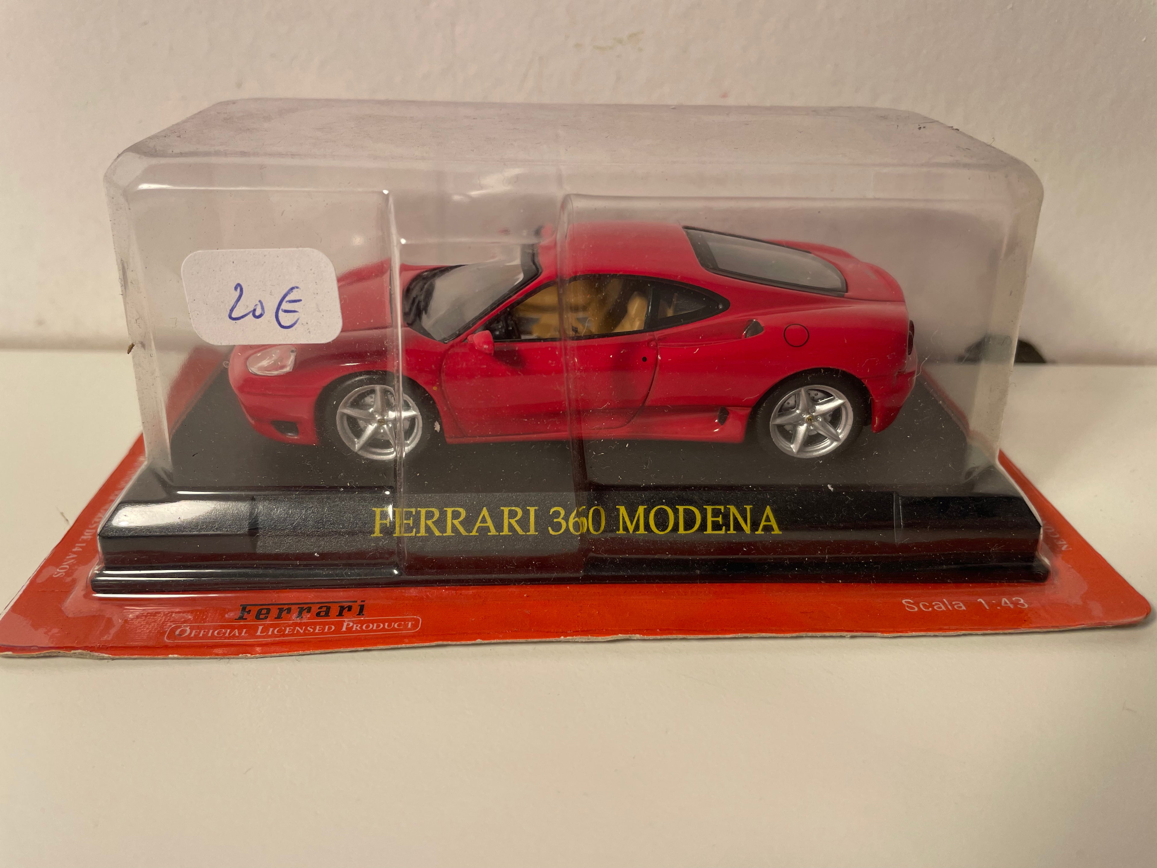 Ferrari 360 Modena rouge (blister)