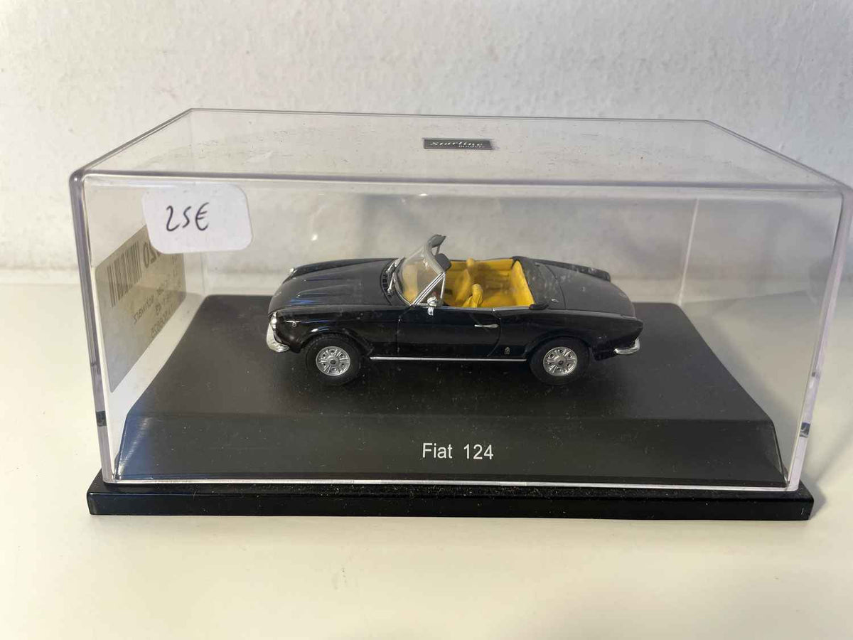 Fiat 124 noire - collection Starline models