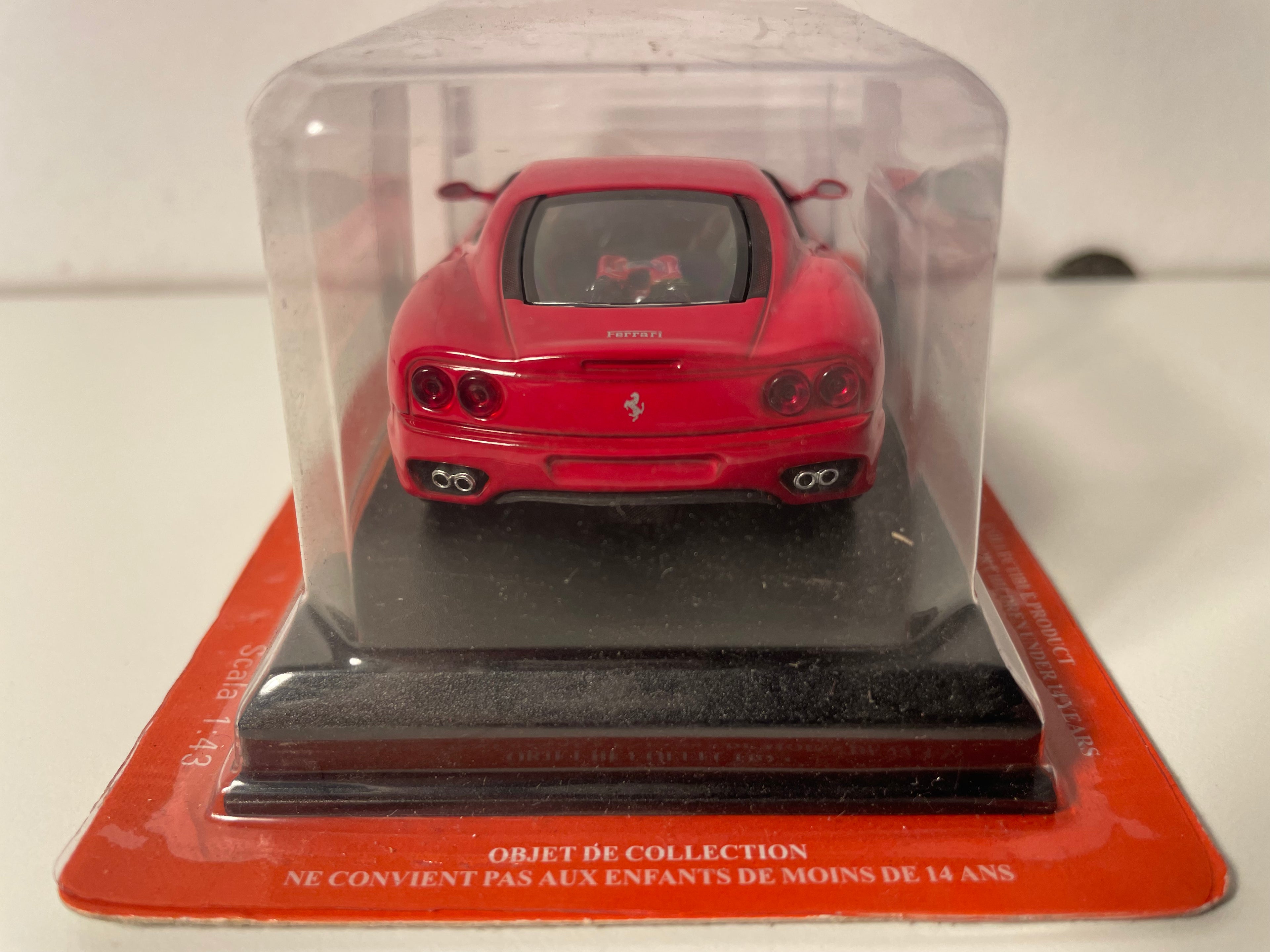 Ferrari 360 Modena rouge (blister)