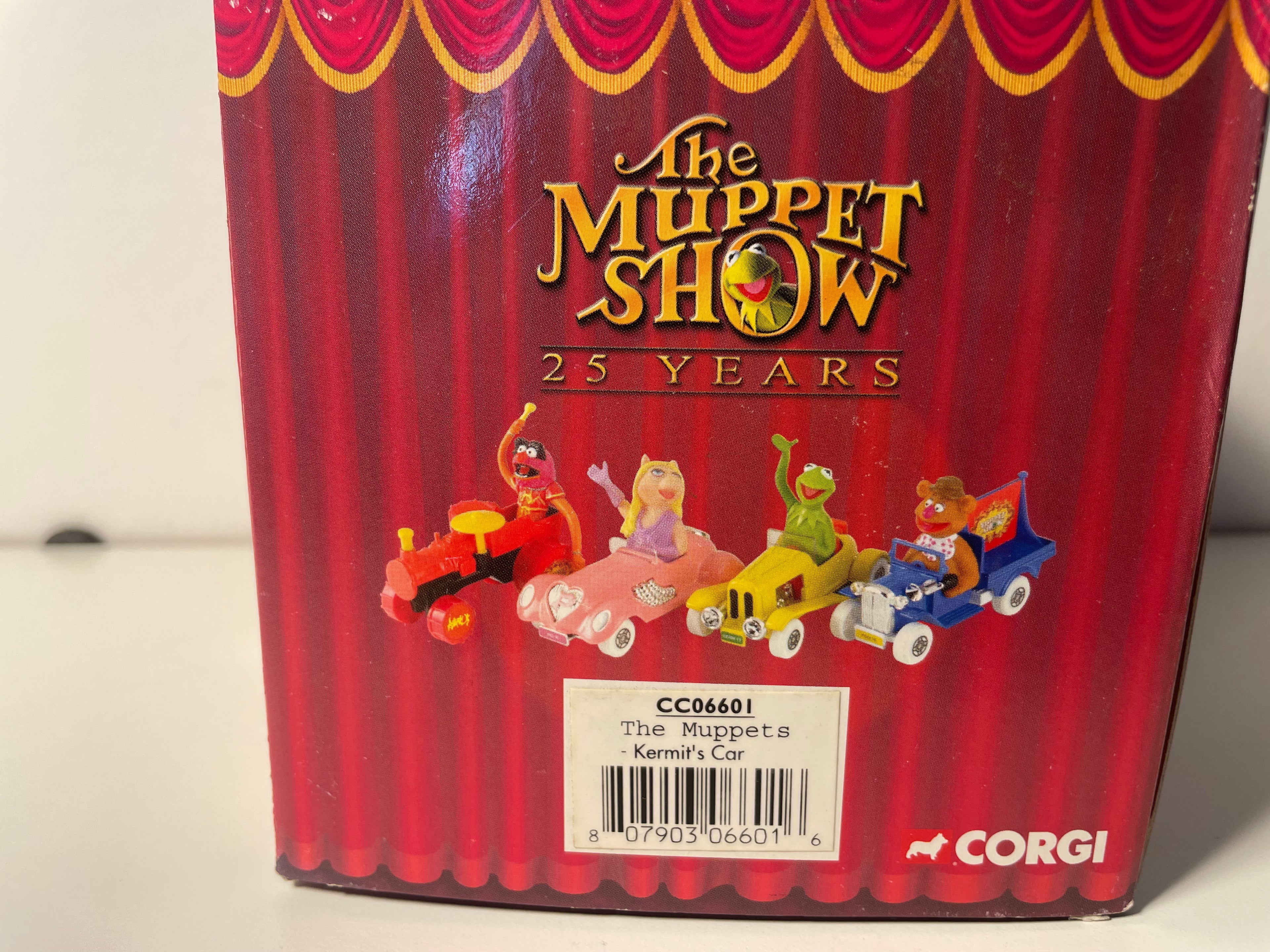 La voiture jaune de Kermit la grenouille du Muppet Show - collection CORGI
