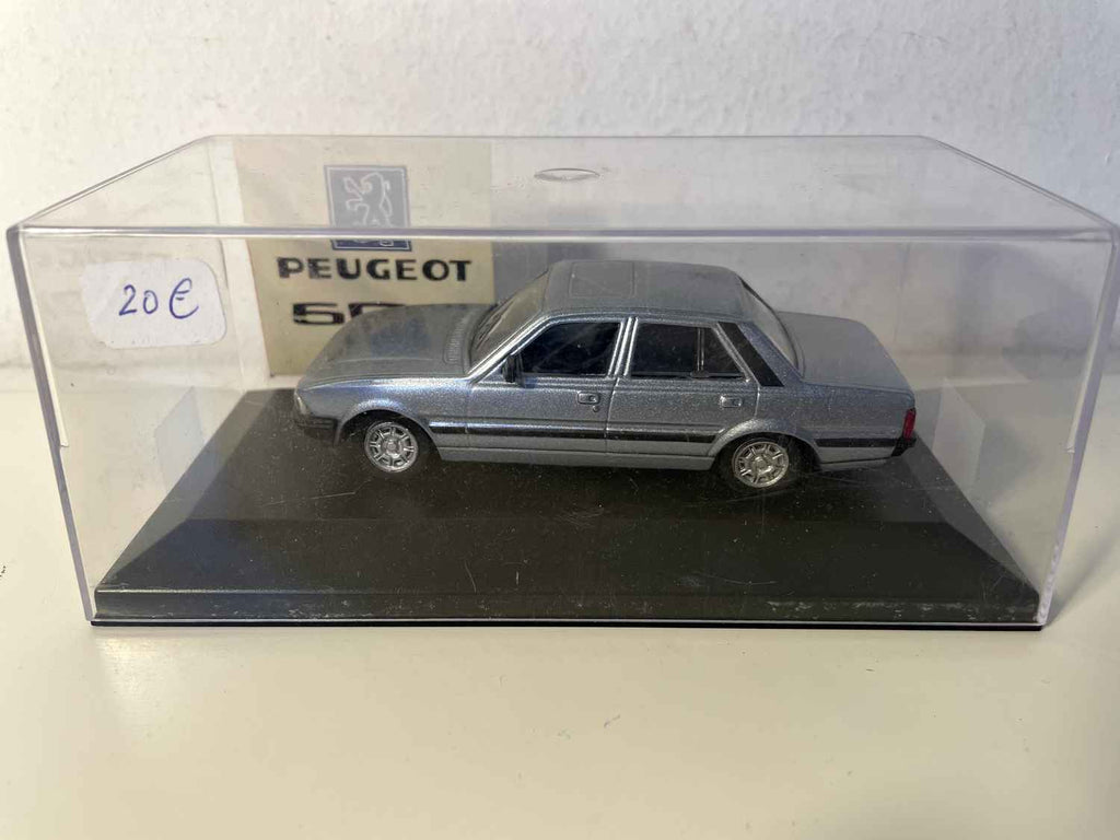 Peugeot 505 azul-cinza de 1979 (Norev)