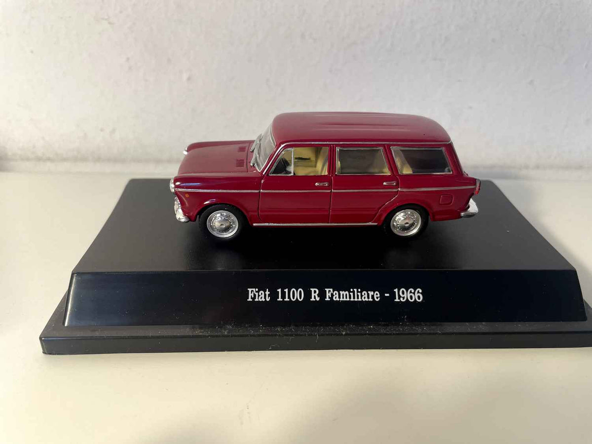 Fiat 1100 R Familiare bordeaux de 1966 - collection Starline models