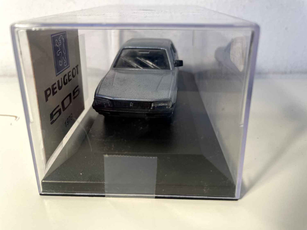 Peugeot 505 azul-cinza de 1979 (Norev)