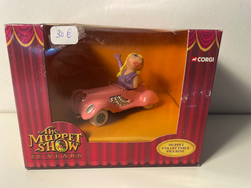 La voiture rose de Miss Piggie la cochonne du Muppet Show - collection CORGI